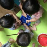 そよかぜ☆水絵遊び