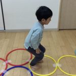お部屋でミニミニ運動会！