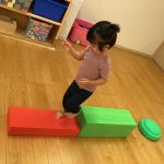 そよかぜ組の室内遊び