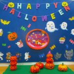 💛10月4日💛 エントランスの装飾がハロウィンになりました!