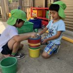 園庭遊び
