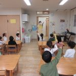 そら組 手洗い指導