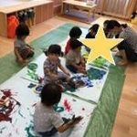 絵の具であそぼう♪
