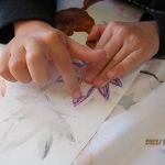 💛１１月１６日💛　『ステンシル（こすり絵）』
