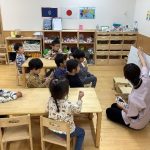 うみ組・そら組手洗い指導