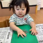 ～だいち組～絵の具遊びをしたよ！