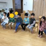 たいよう組で野菜当てクイズ