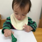 【だいち組】:~クレヨン遊びをしたよ~