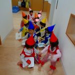 親子お楽しみ会リハーサル