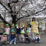 そら組「お花見散歩」