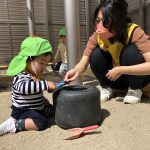 そよかぜ組　園庭遊び