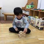 そら組　積み木遊び