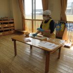 にじいろ保育園西馬込 令和4年度 たいよう組 うどんを作ろう!