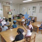 令和５年度　にじいろ保育園西馬込　そら組　グリンピースおにぎり