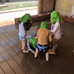 水遊び