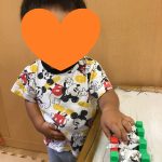 チラシ遊び