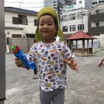 うみ組　「水遊び」
