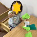 だいち組　0歳児　製作活動