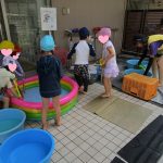 💛8月9日💛大岡山 『そら組:水遊びしました❣』