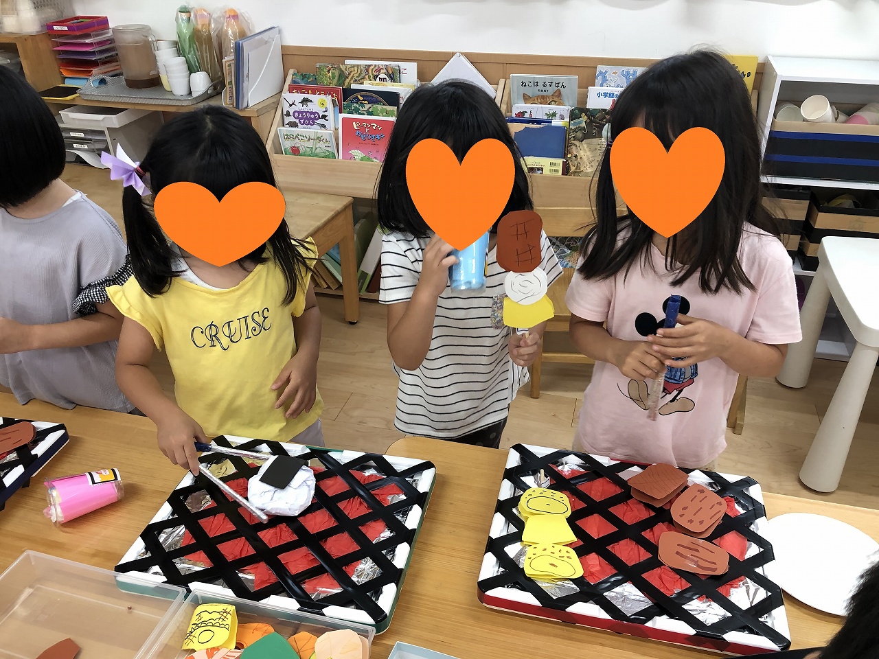 バーベキューごっこをしました | にじいろ保育園ブログ