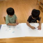 運動会の思い出を描きました