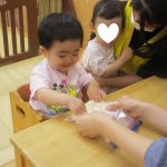 だいち組食育:豆腐つぶし