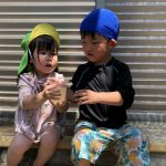 うみ組　水遊び