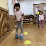 運動遊びをしました!