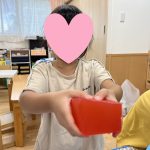 夏の感触あそび