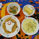 【ハロウィン　　給食】