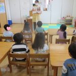 💛１１月７日💛『健康教育：咳エチケットについて』