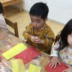 そよかぜ組　秋の製作