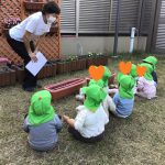 ラディッシュ、大きくなあれ！