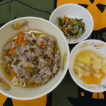 【きのこ入れうどん】