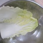 ふたば組 食育(白菜ちぎり)