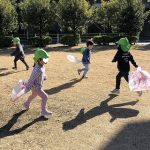 うみ組「凧あげをしたよ！」