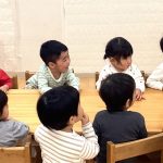 そよかぜ組「はくさいとかぼちゃを観察しよう」