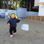 お正月遊び(凧あげ)