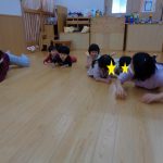 リトミック(うみ組、そら組、たいよう組) ~そよかぜ組参加の巻~