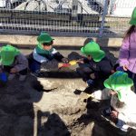 請地公園まで散歩に行きました。