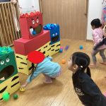 ふたば組「的当てゲームを楽しんだよ！」