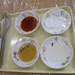 食育「ドレッシングつくり」そら・たいよう組