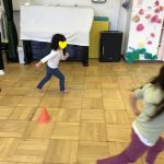 ３歳児クラス　はじめての　体操教室！