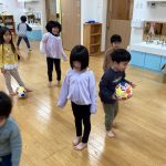 みんなでサッカーをしたよ