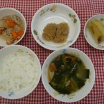 【バレンタインデー給食】
