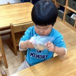 3月「ふたば組　マカロニごまきな粉」