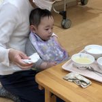 ♡4月9日♡『離乳食、おいしいね!』