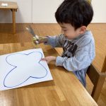 【デカルコマニーをしたよ！】