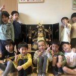 ♡4月23日♡『兜を飾ったよ!』
