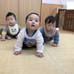 だいち組廊下デビューしました。